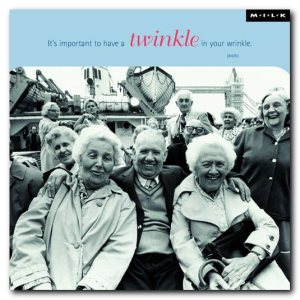 For all of us who are starting to see too many wrinkles.